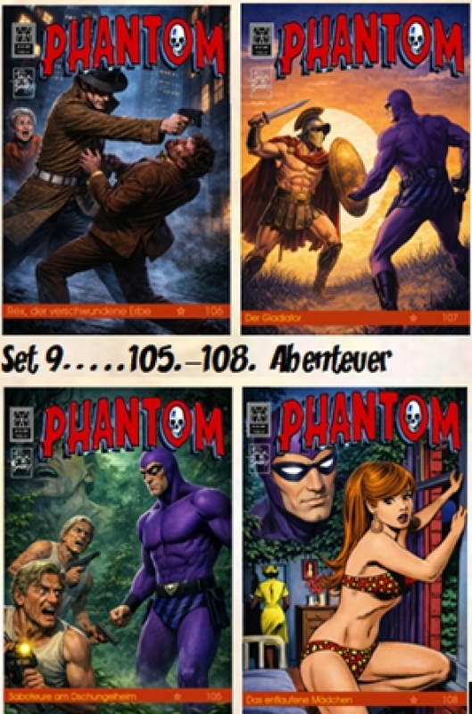 Phantom 105.-108. Abenteuer